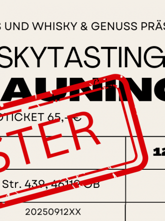 Ticket Stauning Whisky Tasting